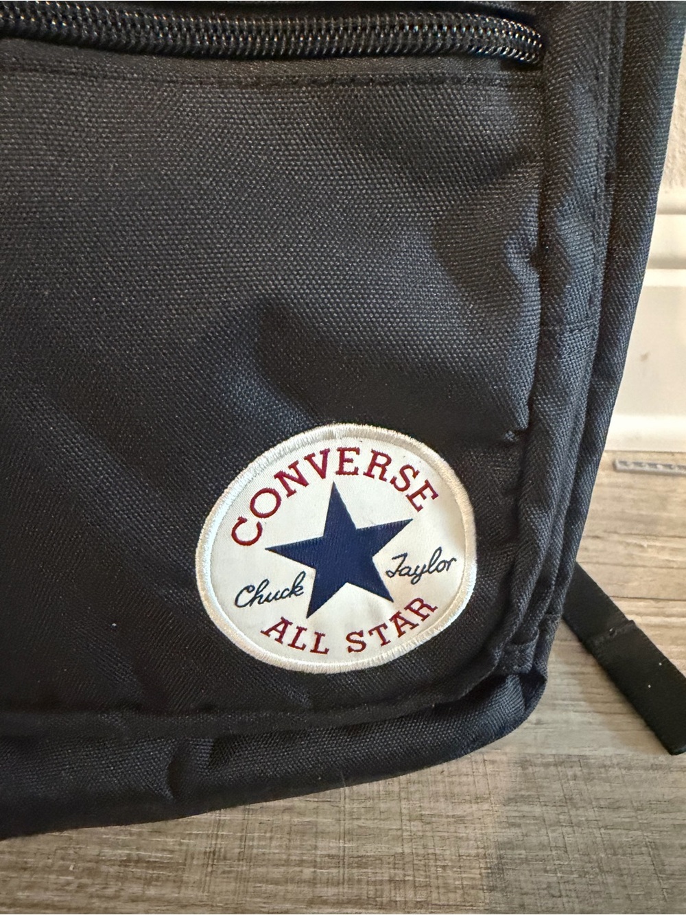 Converse Black Classic Logo Backpack - Picture 2 of 6